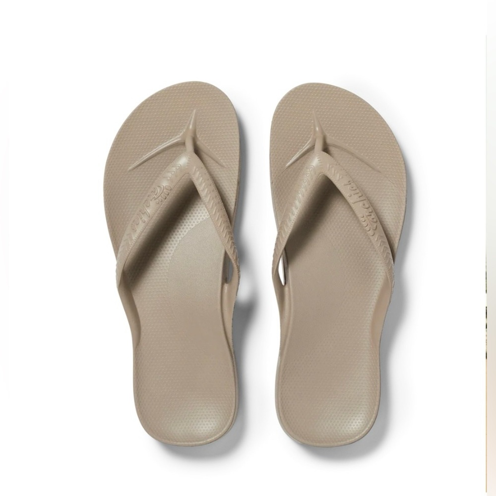 ❤️ Archie’s Taupe Flip Flops